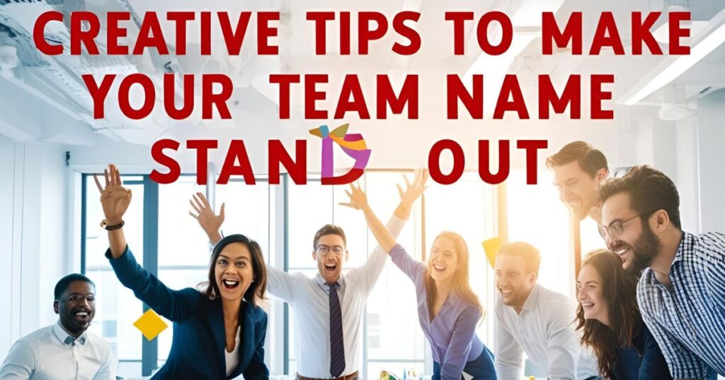 How to Make Your G Team Name Stand Out