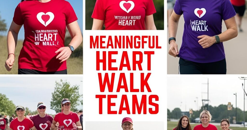 Meaningful Heart Walk Team Names With a Personal Connection