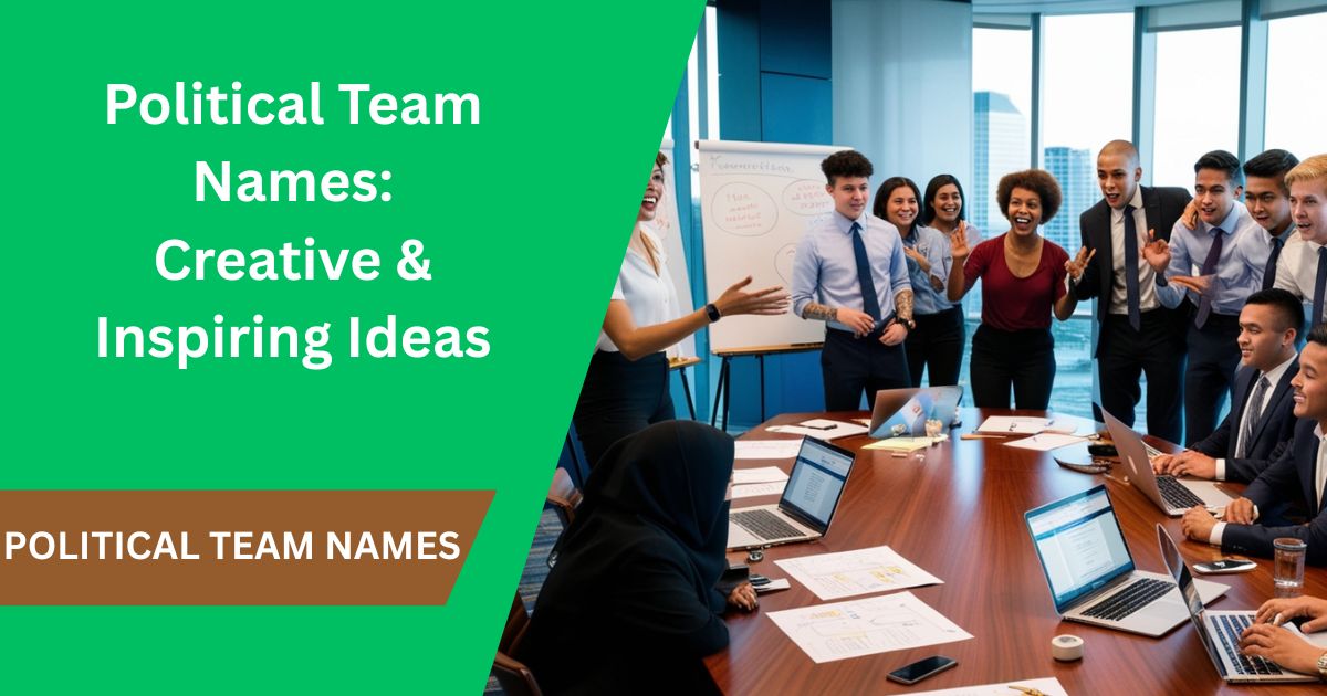 Political Team Names: Creative & Inspiring Ideas