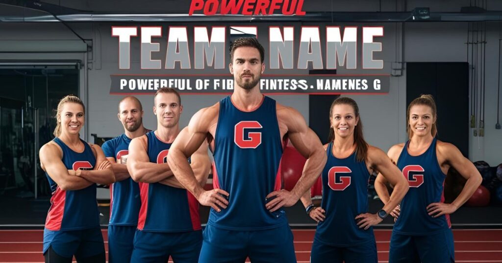 Powerful Team Names Starting with G for Fitness and Athletic Teams