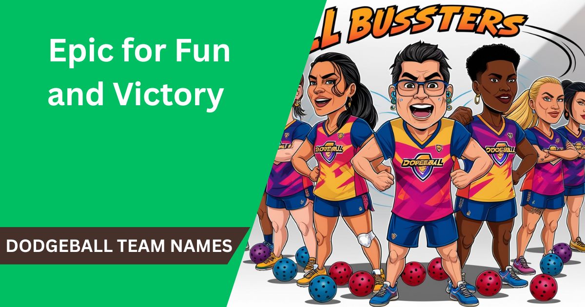 380 Epic Dodgeball Team Names for Fun and Victory