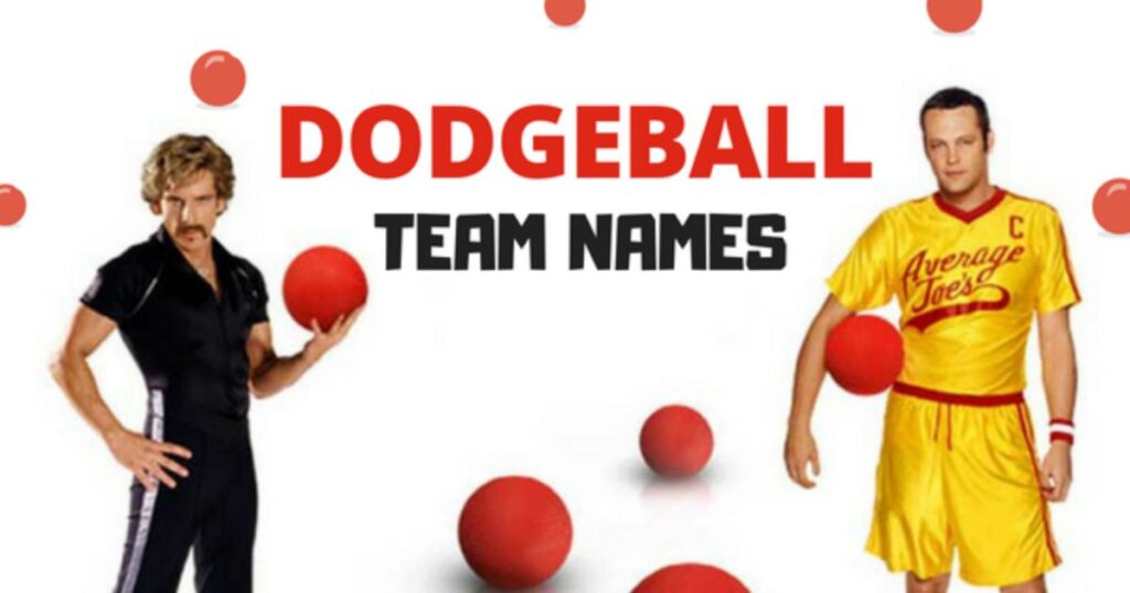 Funny Dodgeball Team Names That Will Make Your Opponents Laugh
