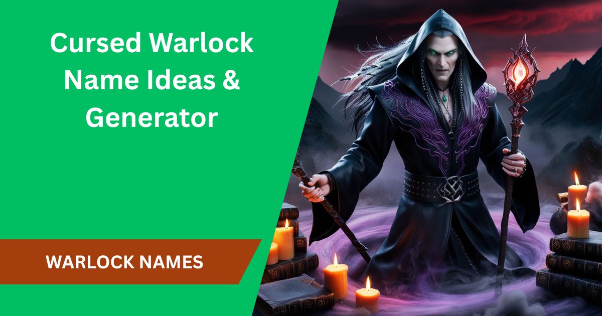 Warlock Names: Cursed Warlock Name Ideas & Generator