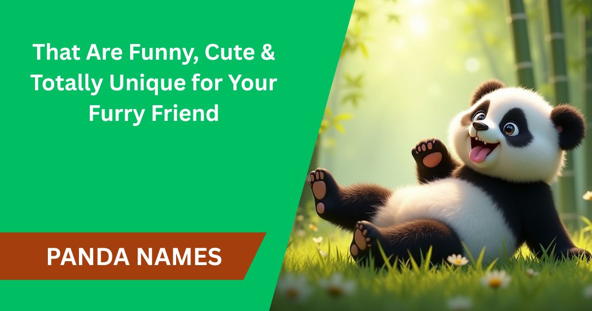 350+ Adorable Panda Names That Are Funny, Cute & Totally Unique for Your Furry Friend