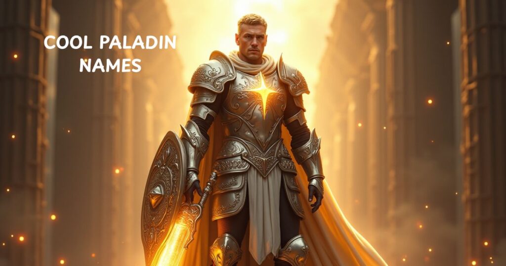 Cool Paladin Names for Fantasy Roleplay & Gaming