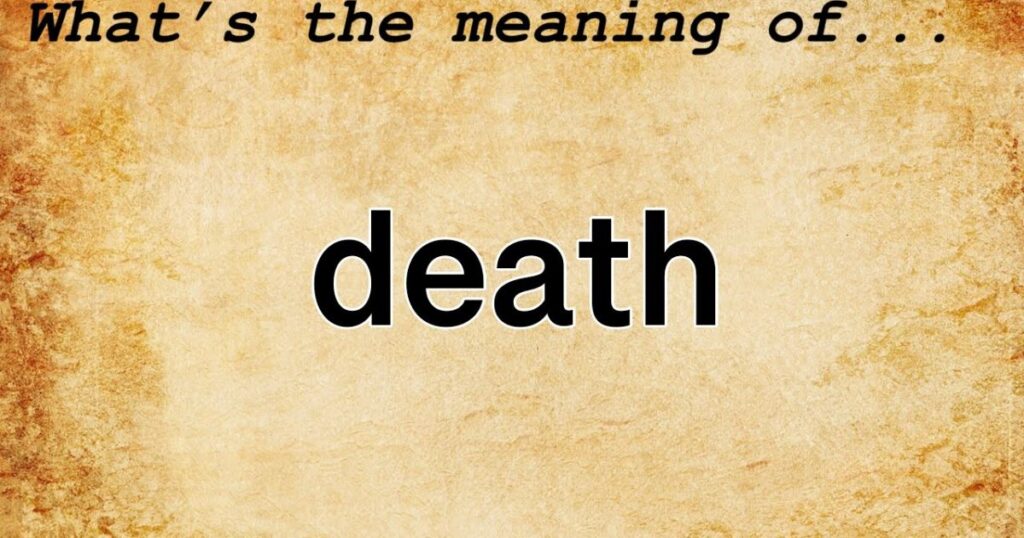 Last Names That Literally Mean Death in Different Languages