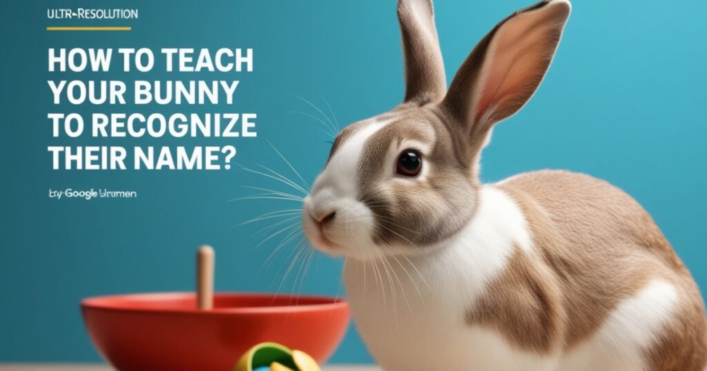 🎓 How to Teach Your Bunny to Recognize Their Name