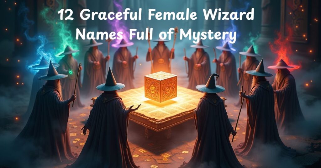 12 Graceful Female Wizard Names Full of Mystery