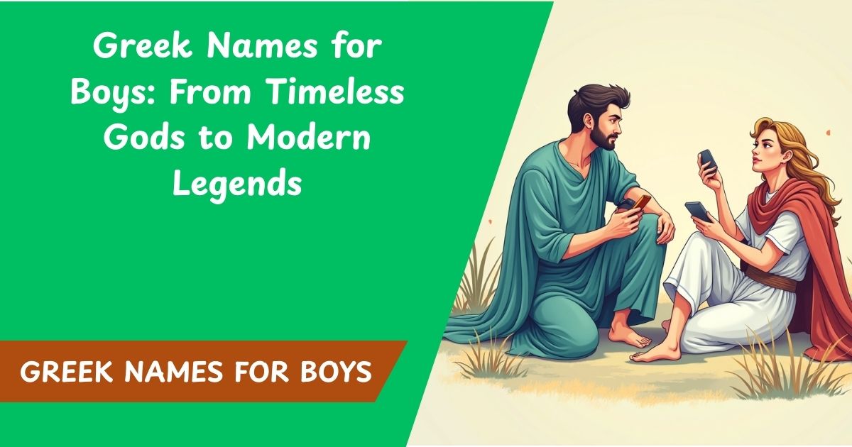 150+ Greek Names for Boys: From Timeless Gods to Modern Legends