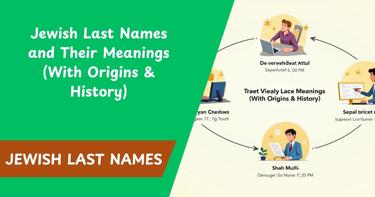 200+ Jewish Last Names and Their Meanings (With Origins & History)