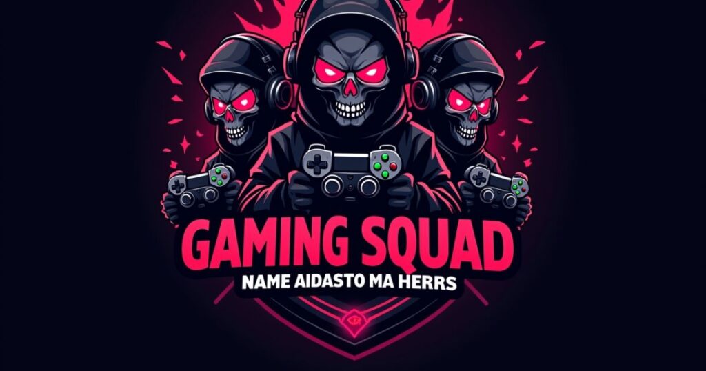 Dark Humor Names for Gaming Squads