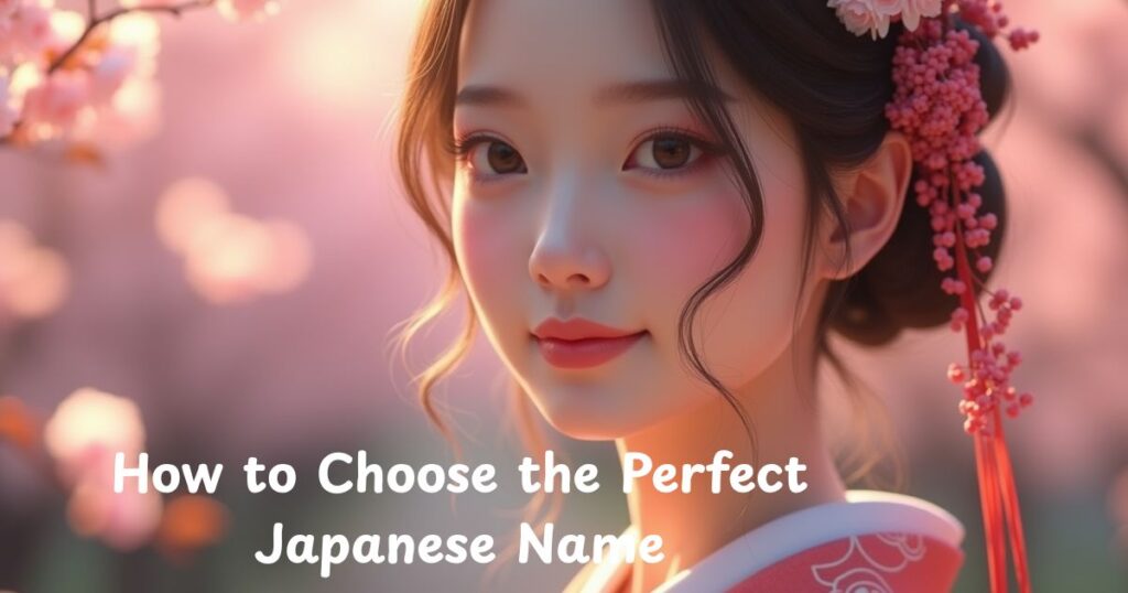 How to Choose the Perfect Japanese Name