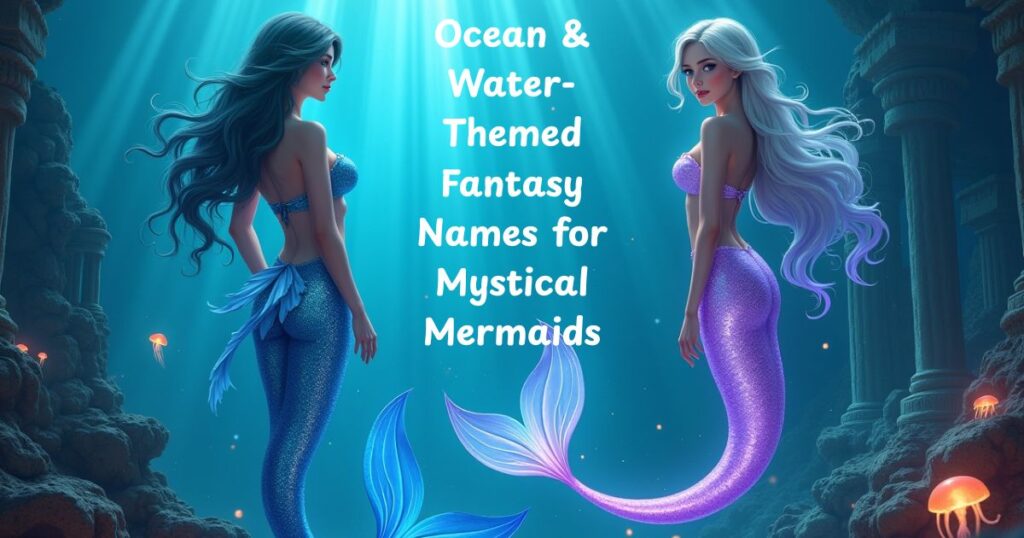 Ocean & Water-Themed Fantasy Names for Mystical Mermaids
