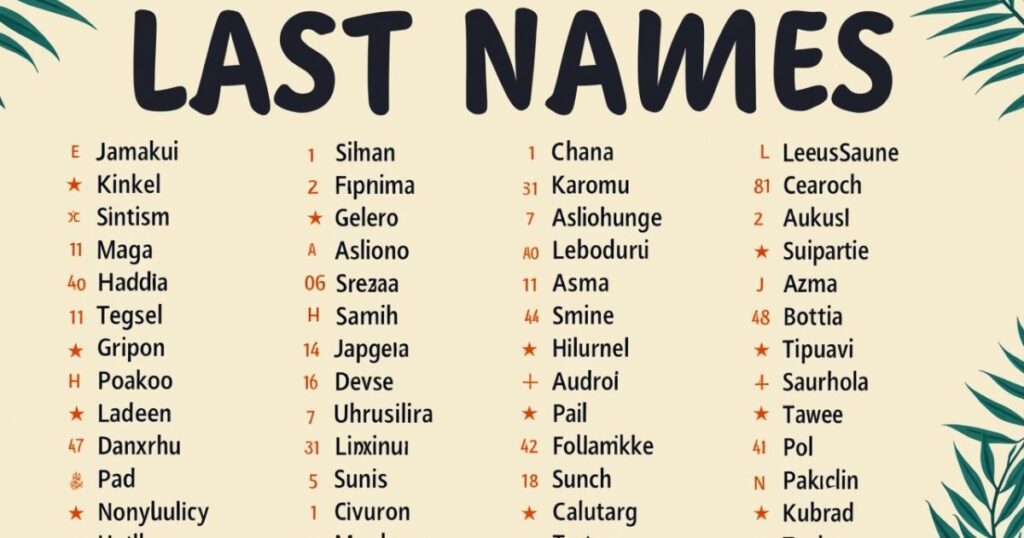 Regional Indian Last Names and Their Origins