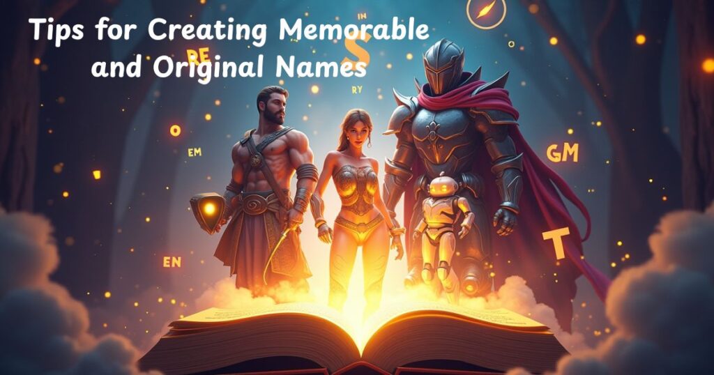 Tips for Creating Memorable and Original Names