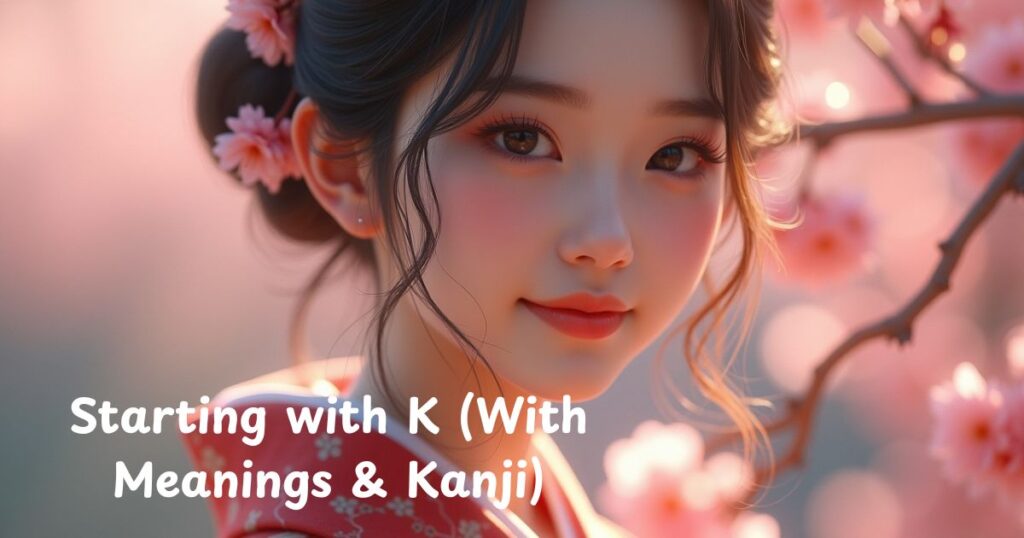 Unique & Rare K-Starting Girl Names