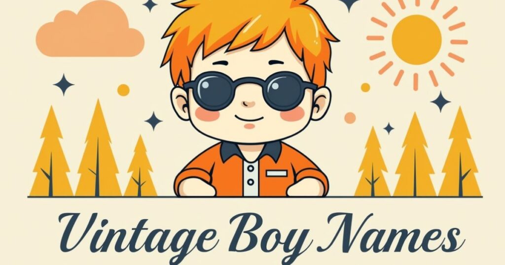 Unique and Rare Vintage Boy Names