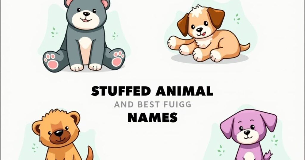 Unique Stuffed Animal Names You Haven’t Heard Before