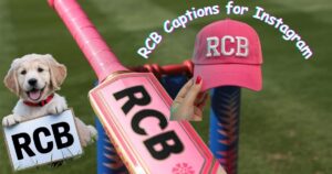200+ Best RCB Captions for Instagram That Hit Hard