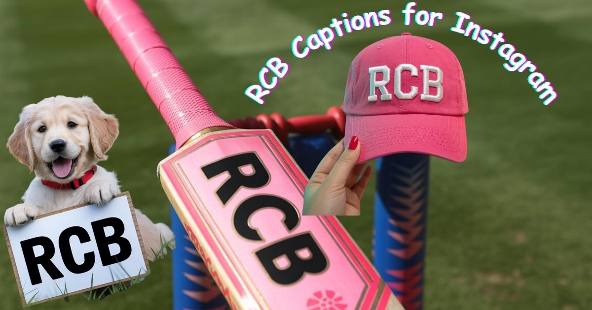 200+ Best RCB Captions for Instagram That Hit Hard