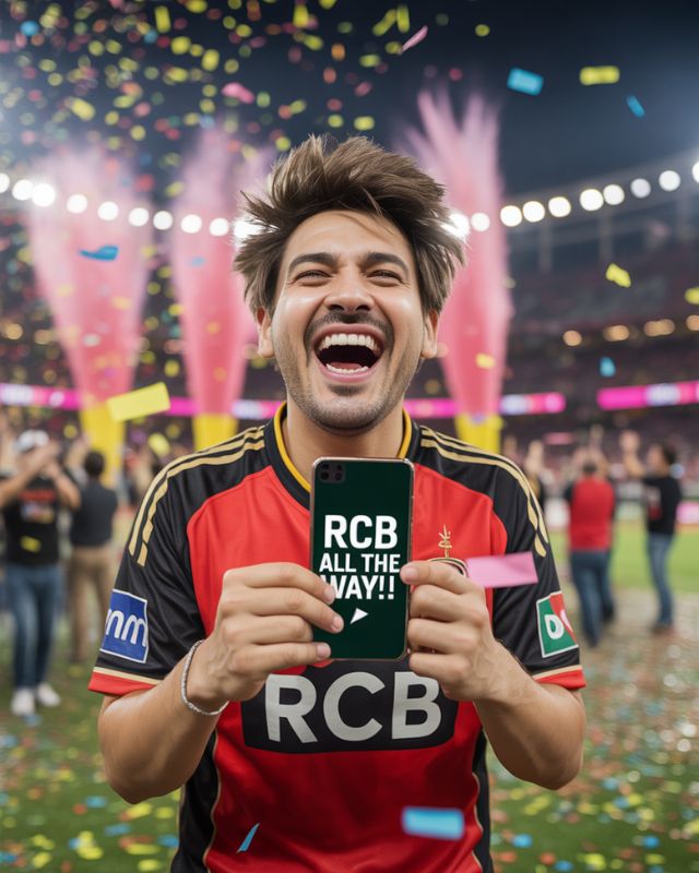 😂 Funny RCB Captions for Instagram