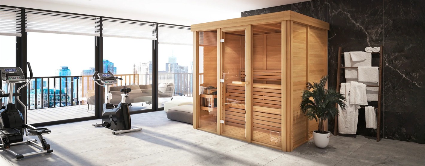 2 person indoor sauna — saunas for homes