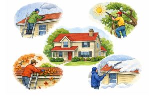 Seasonal Roof Maintenance: A Year-Round Guide to Protecting Your Home